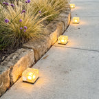 Solar Ice Cube Step Lights, IP65 LED Garden and Path Lighting — product view 1