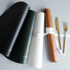 SacredHut | 4 Colors Triangle Placemat Set