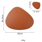SacredHut | 4 Colors Triangle Placemat Set