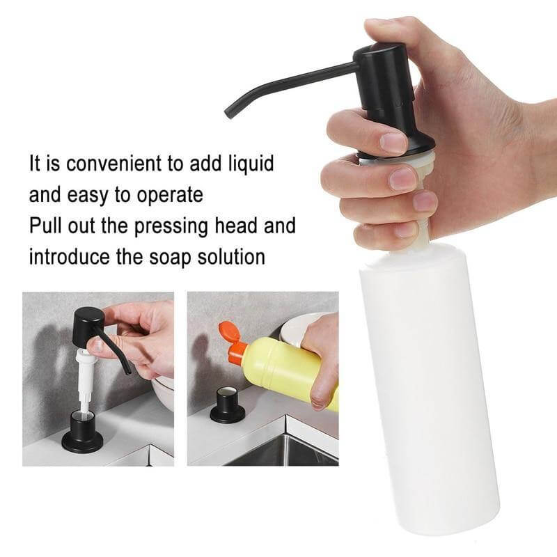 SacredHut | Sink-mounted Soap Dispenser