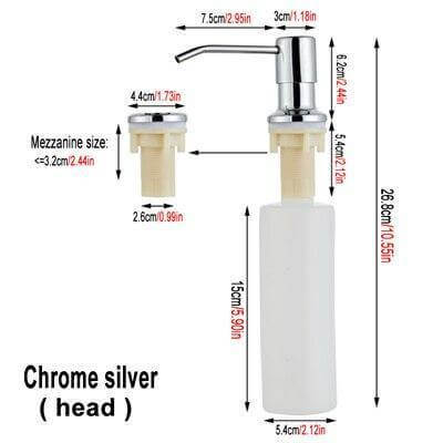 SacredHut | Sink-mounted Soap Dispenser