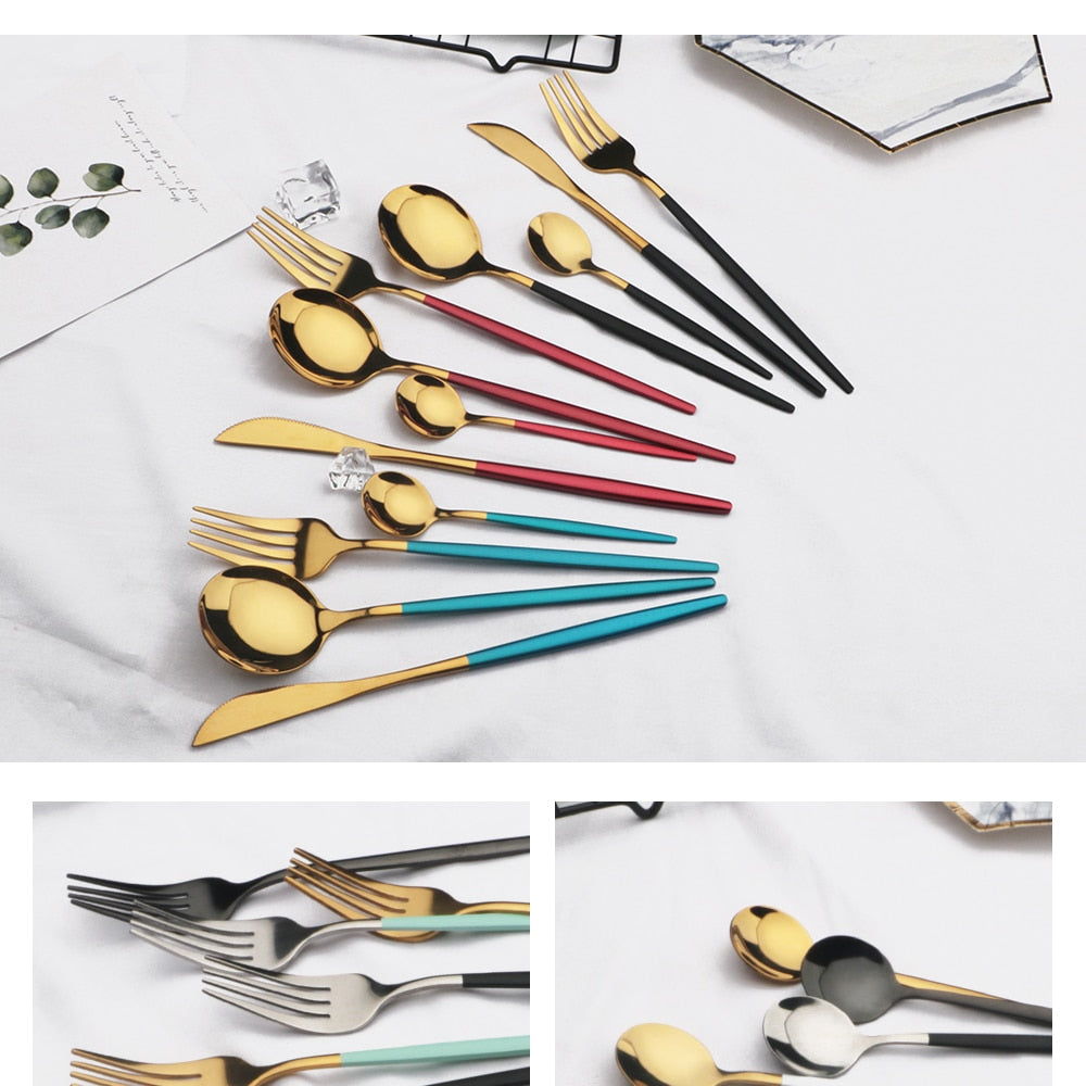 SacredHut | 24-piece cutlery set