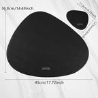 SacredHut | 4 Colors Triangle Placemat Set