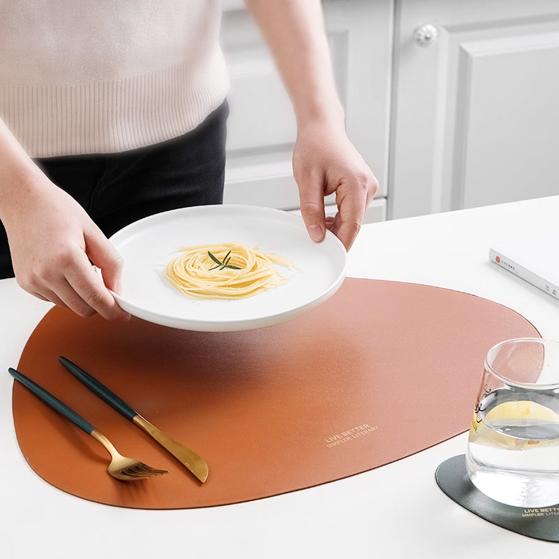 SacredHut | 4 Colors Triangle Placemat Set