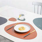 SacredHut | 4 Colors Triangle Placemat Set