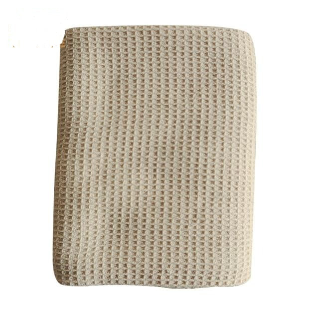 SacredHut | Waffle Fabric Cotton Kitchen Towel Set (Set of 2)