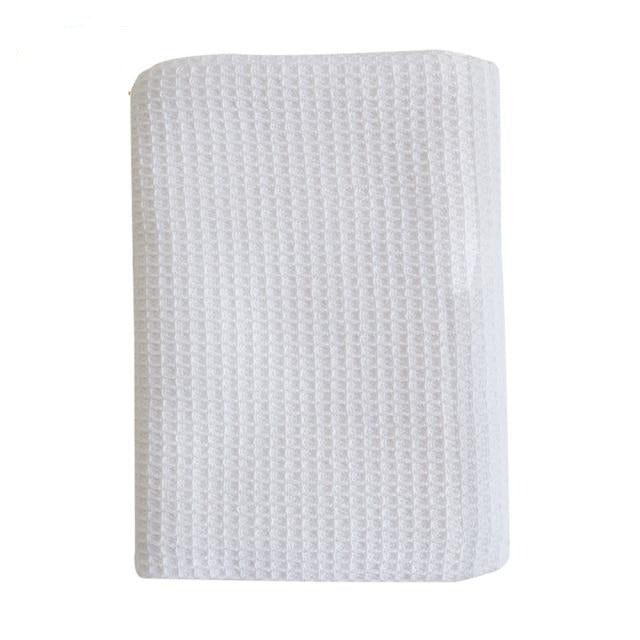 SacredHut | Waffle Fabric Cotton Kitchen Towel Set (Set of 2)