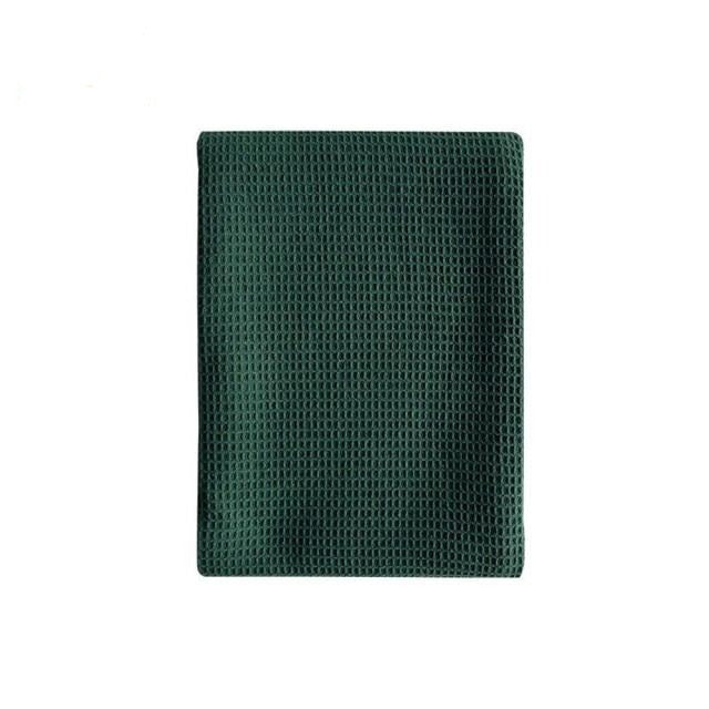SacredHut | Waffle Fabric Cotton Kitchen Towel Set (Set of 2)