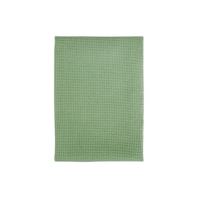 SacredHut | Waffle Fabric Cotton Kitchen Towel Set (Set of 2)