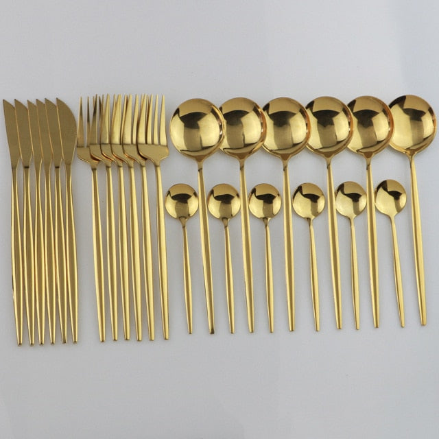 SacredHut | 24-piece cutlery set