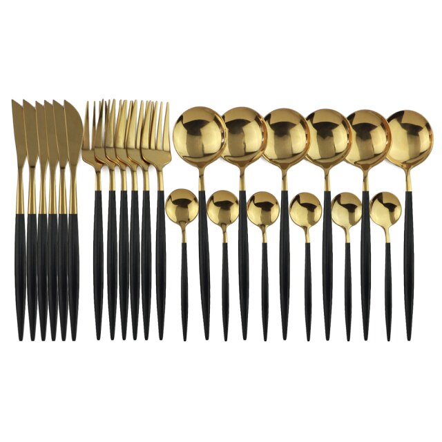 SacredHut | 24-piece cutlery set