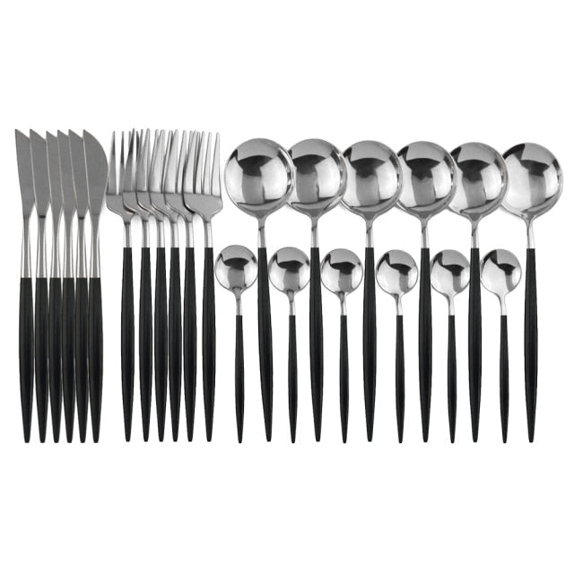 SacredHut | 24-piece cutlery set