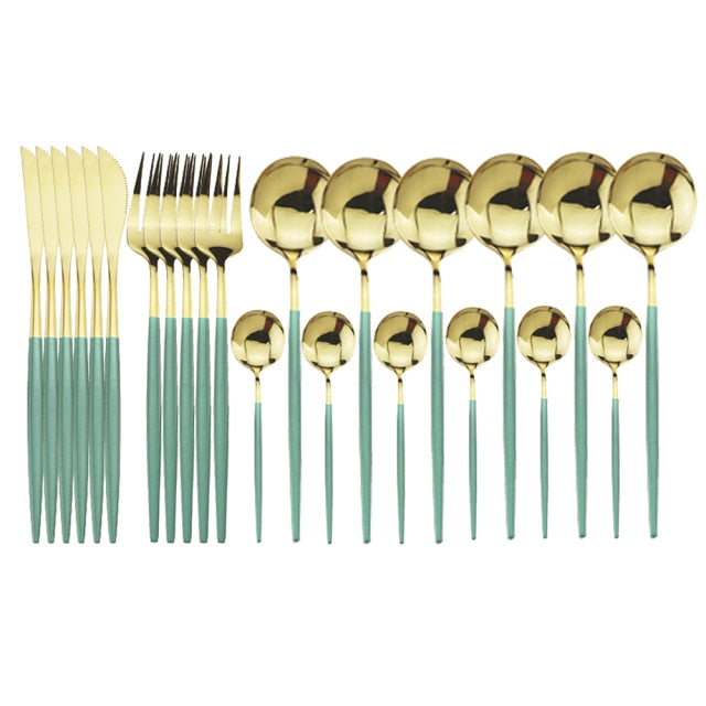 SacredHut | 24-piece cutlery set