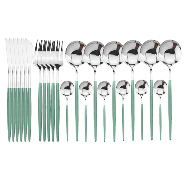 SacredHut | 24-piece cutlery set