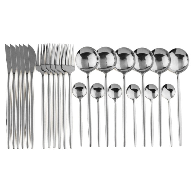 SacredHut | 24-piece cutlery set