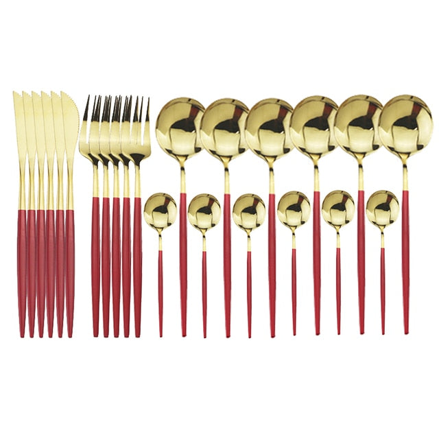 SacredHut | 24-piece cutlery set