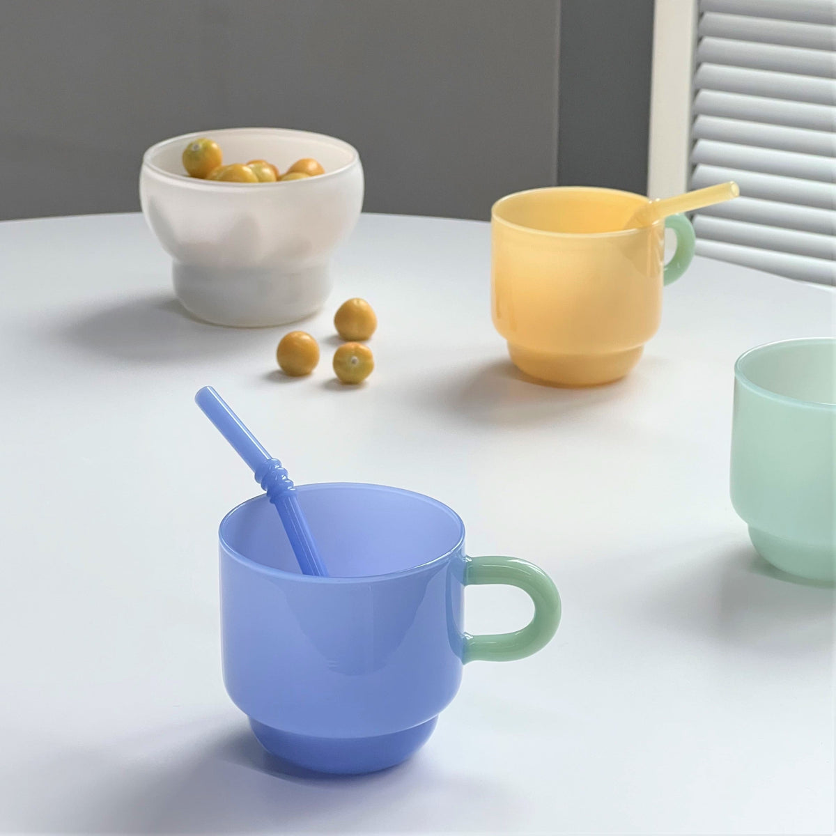 SacredHut | Glass straw - Set of 4
