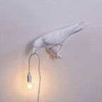 Raven Bird Lamp, Gothic Resin Accent Light with US Plug - product view 15