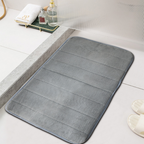 Soft Microfiber Bath Mat with Non-Slip Backing, 2 Sizes - product view 4