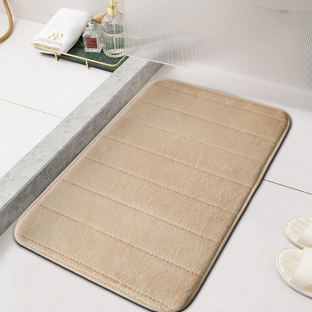 Soft Microfiber Bath Mat with Non-Slip Backing, 2 Sizes - product view 6