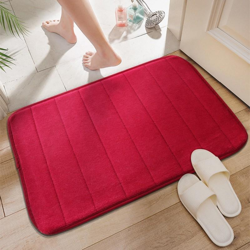 Soft Microfiber Bath Mat with Non-Slip Backing, 2 Sizes - product view 7