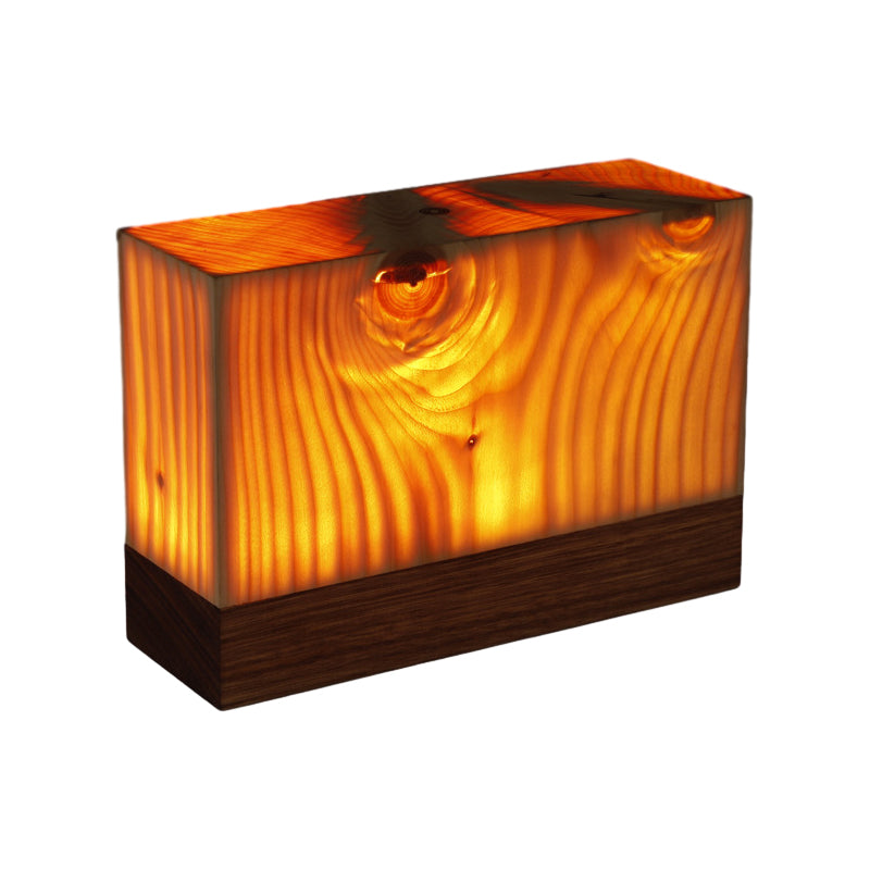Wood LED Table Lamp, Rechargeable Touch-Control Bedside Light — product view 17