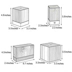 Wood LED Table Lamp, Rechargeable Touch-Control Bedside Light — product view 25