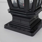 Pavilion Outdoor Pillar Lantern, Solar or Hardwired, IP65 — product view 11