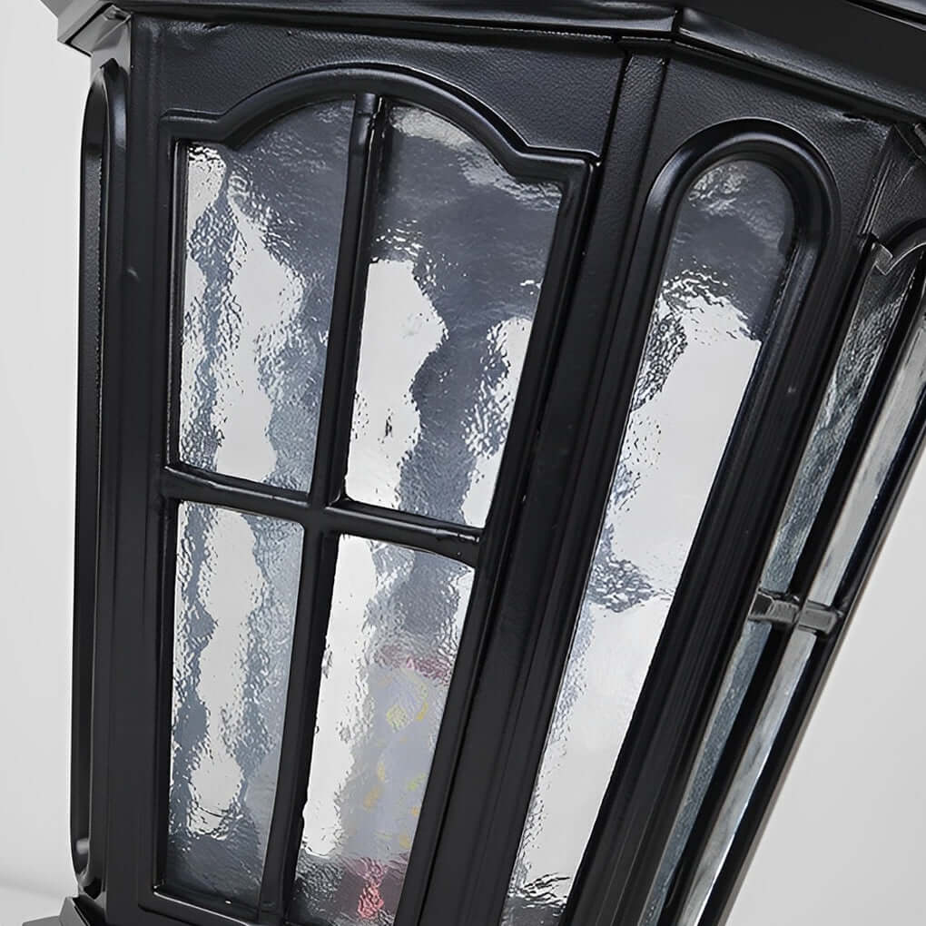 Pavilion Outdoor Pillar Lantern, Solar or Hardwired, IP65 — product view 9