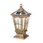 Pavilion Outdoor Pillar Lantern, Solar or Hardwired, IP65 — product view 14
