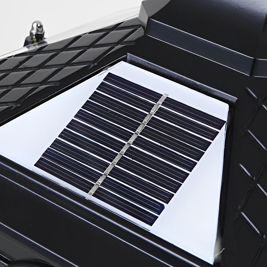Pavilion Outdoor Pillar Lantern, Solar or Hardwired, IP65 — product view 10