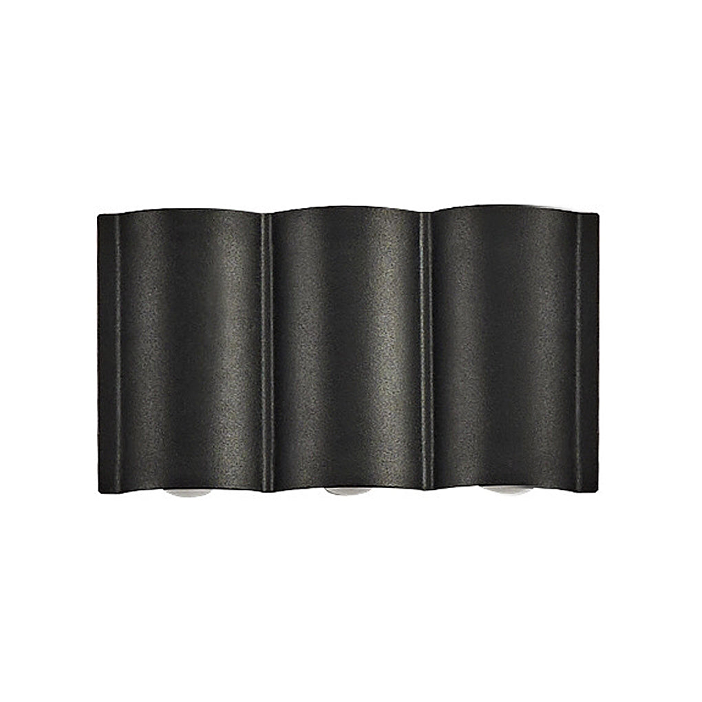 Wave LED Outdoor Wall Light, Up-and-Down Lighting, IP65 — product view 15
