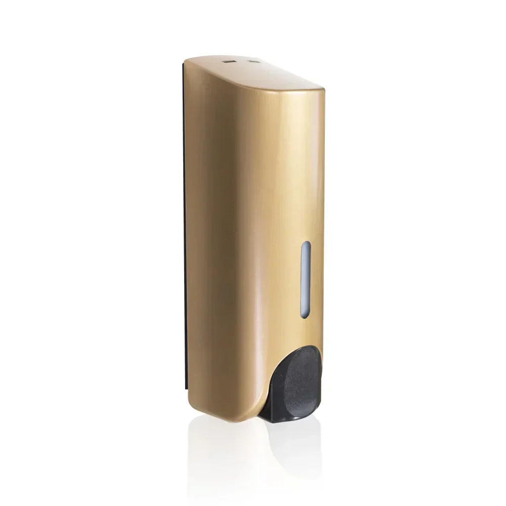 Wall-Mounted Shower Soap Dispenser, 1–3 Chambers - Gold, 1