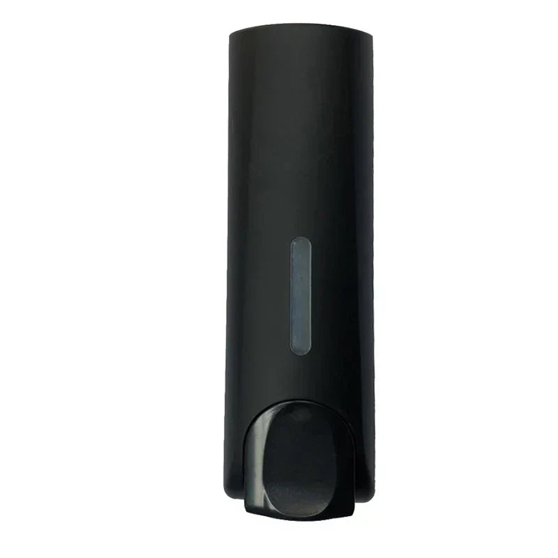 Wall-Mounted Shower Soap Dispenser, 1–3 Chambers - Black, 1