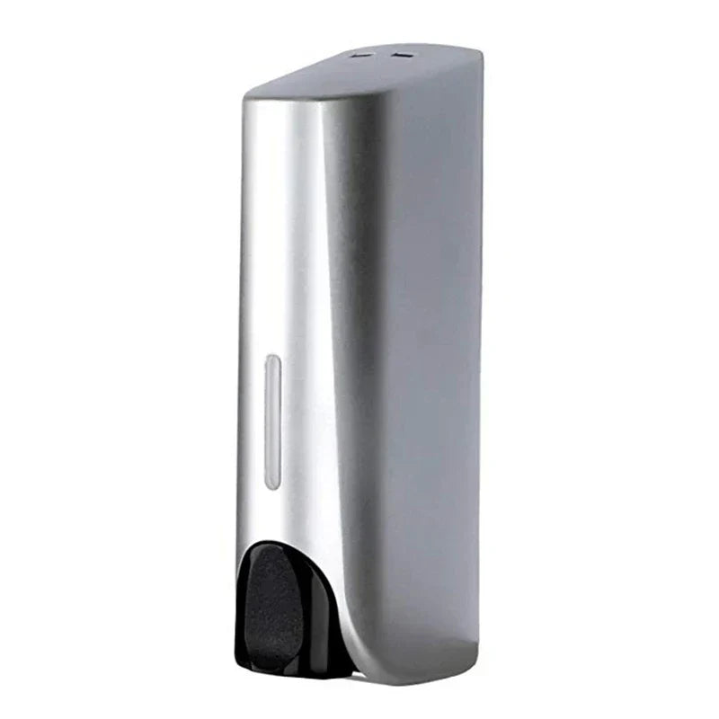 Wall-Mounted Shower Soap Dispenser, 1–3 Chambers - Silver, 1