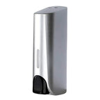 Wall-Mounted Shower Soap Dispenser, 1–3 Chambers - Silver, 1